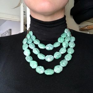 UO Layered Turquoise Necklace